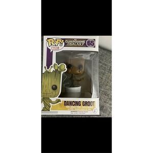 Funko Pop 65 dancing Groot from guardians of the Galaxy